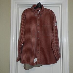 Bulwark FR Protective Apparel Button Down Shirt